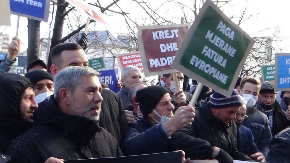 kosova protesto