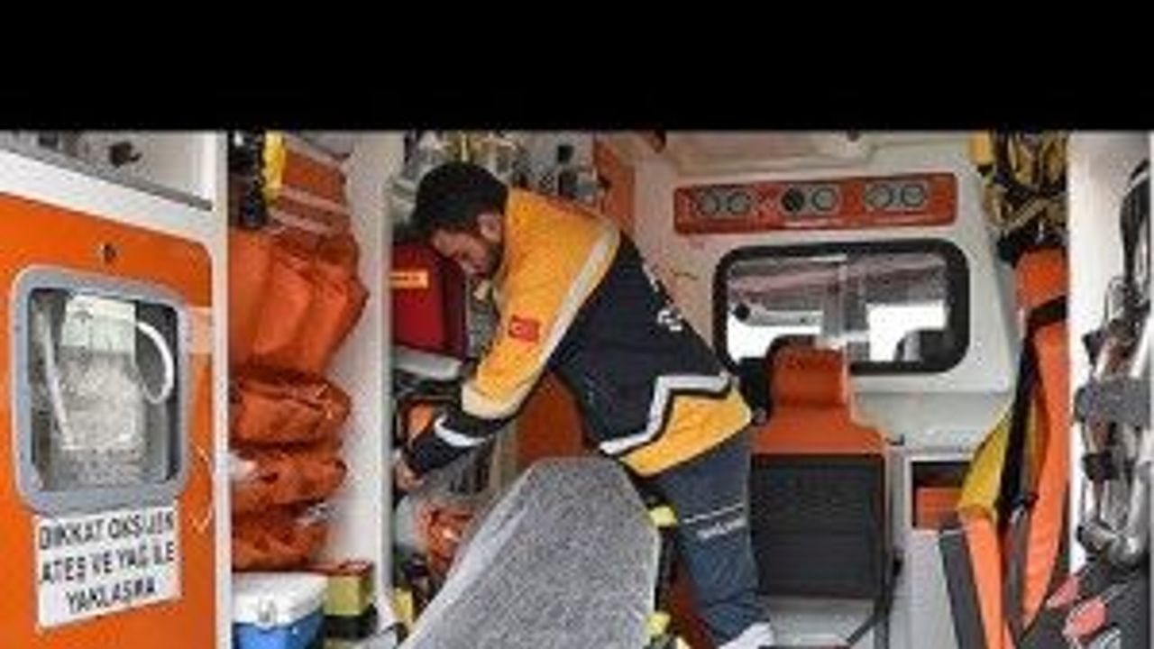 Eskişehir ambulans servisi ekibinin bir günlük mesaisi