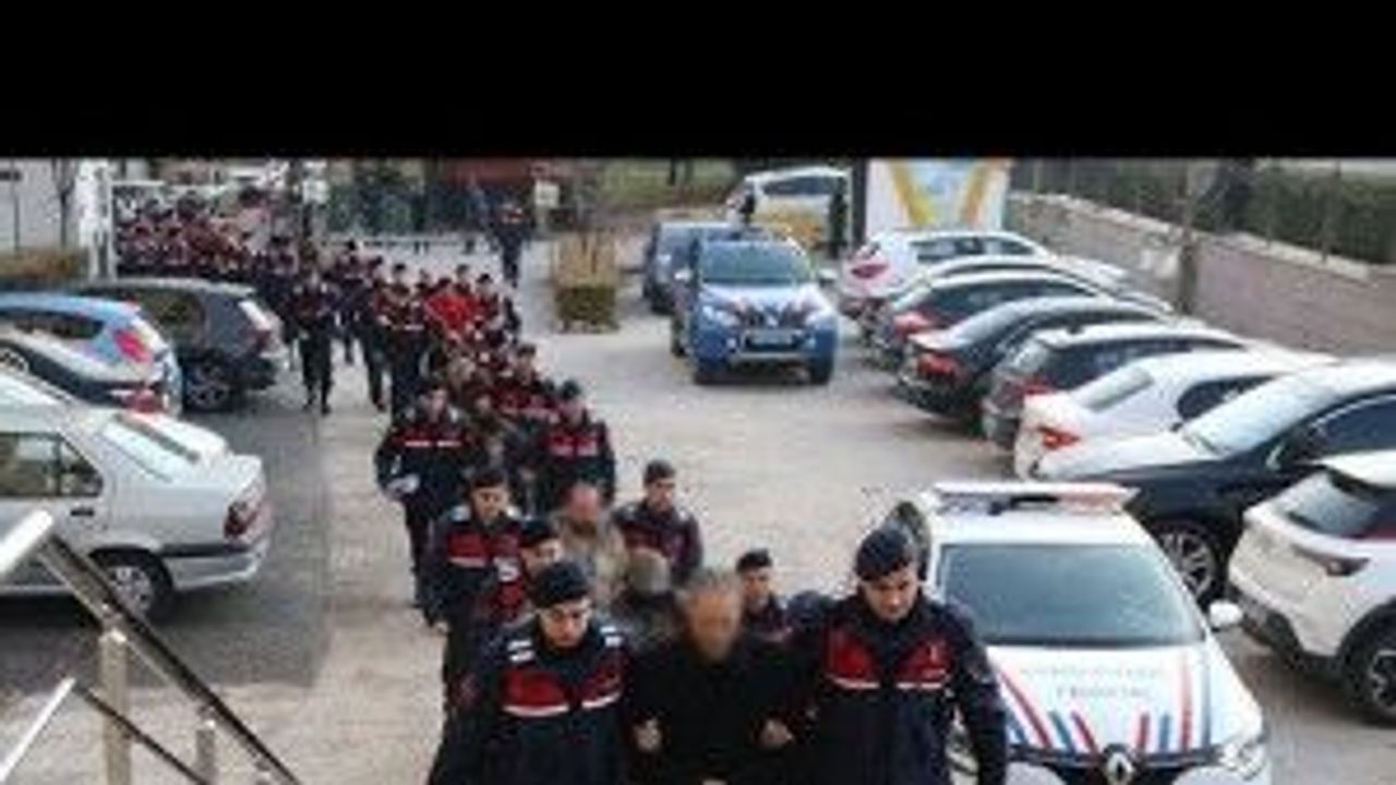 Eskişehir'de 100 milyonluk operasyon! 20 kişi yakalandı