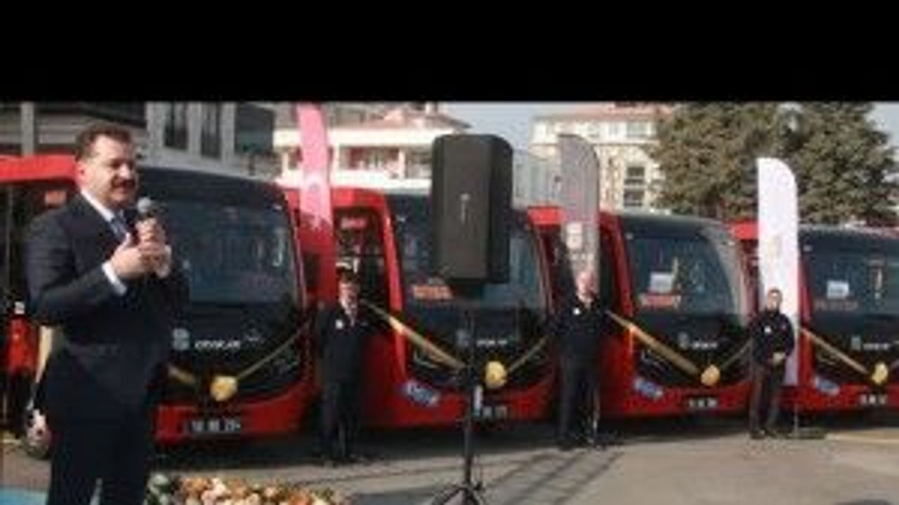 Balıkesir Büyükşehir yerli ve yeni otobüsleri filosuna kattı