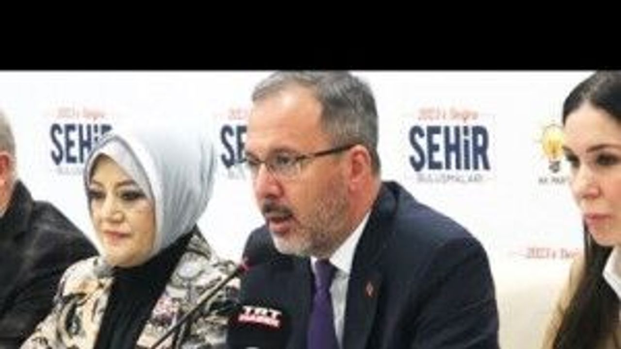 Bakan Kasapoğlu: Kütahya'da bu yıl temelini atacağız