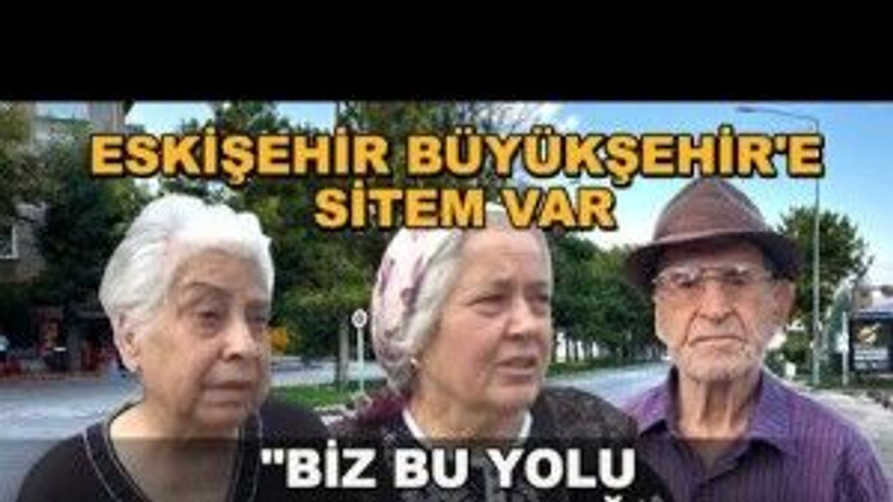 Eskişehir Büyükşehir'e sitem var... "Biz bu yolu nasıl çıkacağız"