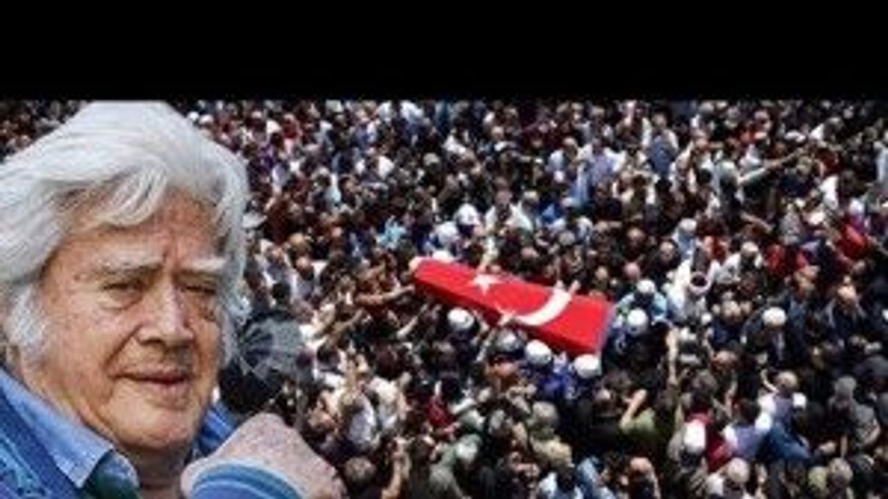 Cüneyt Arkın'a veda...Cüneyt Arkın'ın cenaze töreninden duygusal anlar
