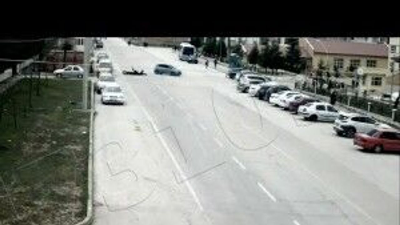 Kütahya'da kaza anları!
