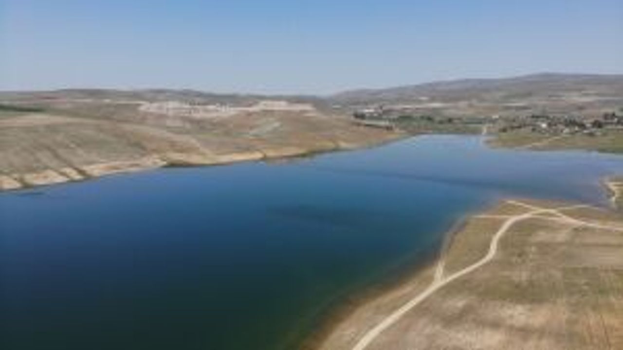 Eskişehir'deki barajın son hali