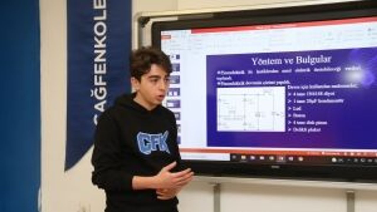 Eskişehirli öğrenciden engelliler için proje