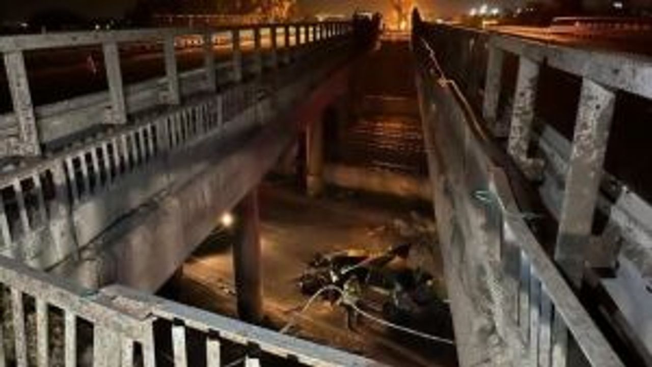 Eskişehir'de feci kaza! İki köprü arasından düştü... 1 ölü, 3 ağır yaralı