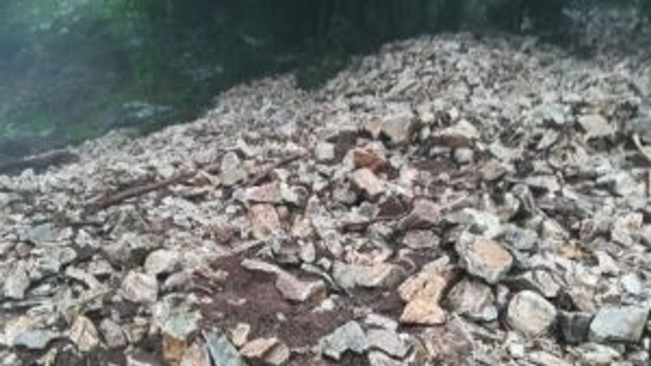 Bozüyük'te yolları sel vurdu!