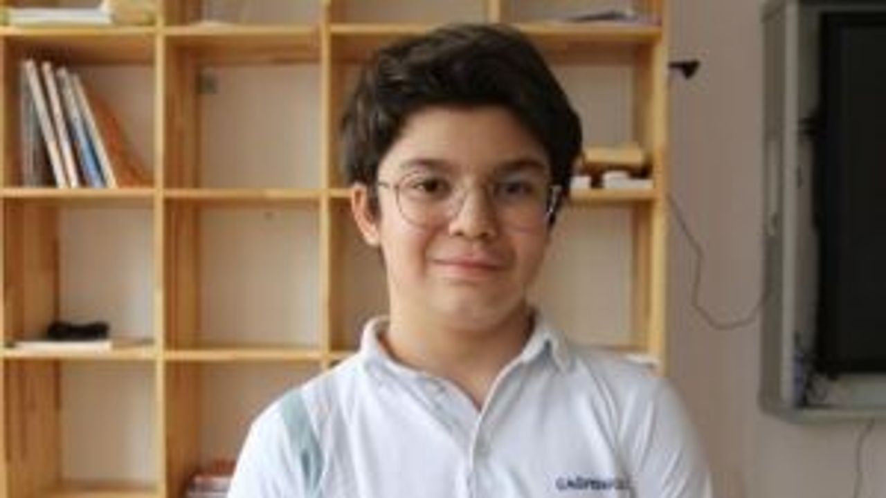Çağfen'li öğrenci dünya 5.'si oldu