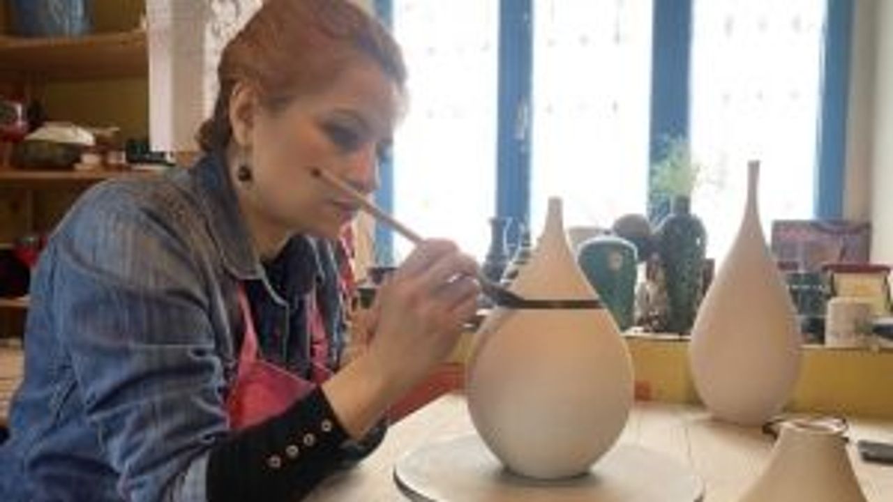 Eskişehirli sanatçıya İtalya'dan sipariş yağıyor