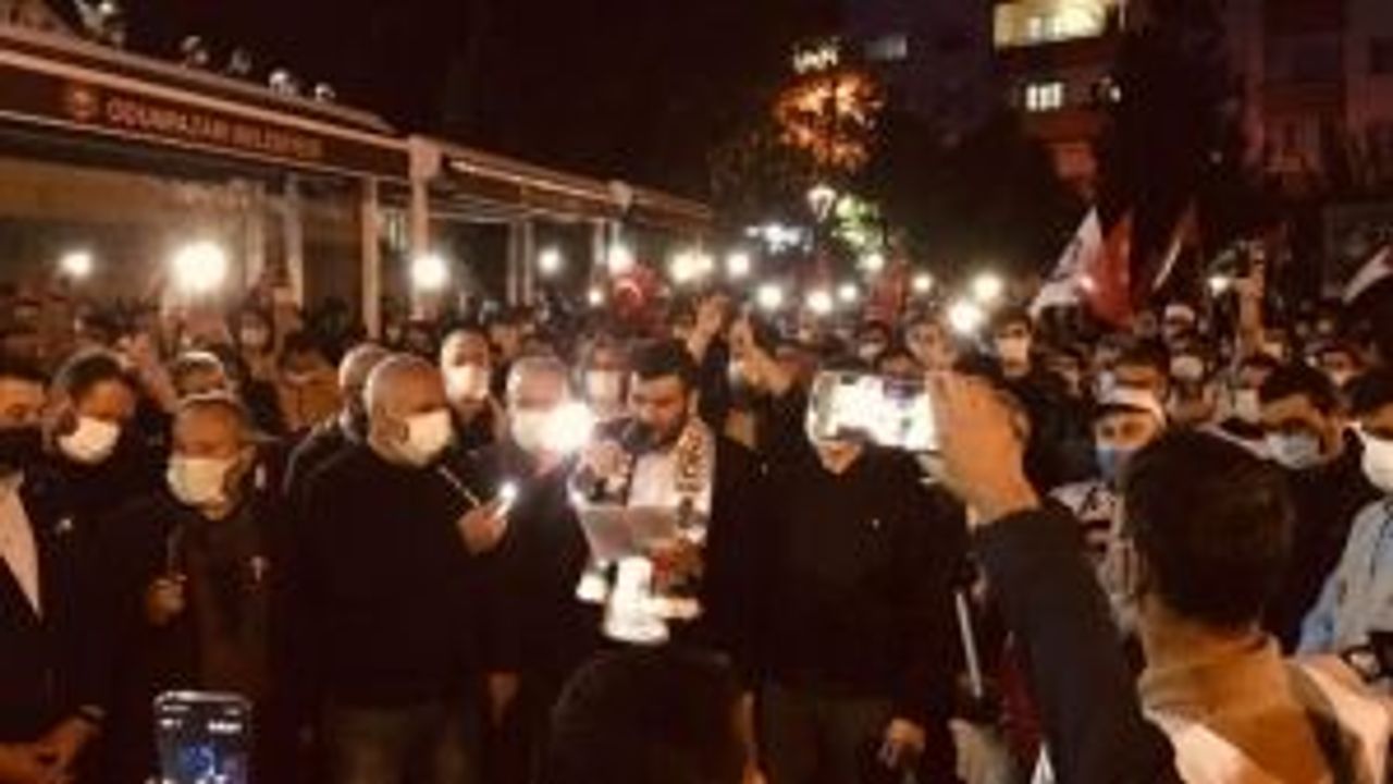 Eskişehir'de İsrail'e büyük tepki