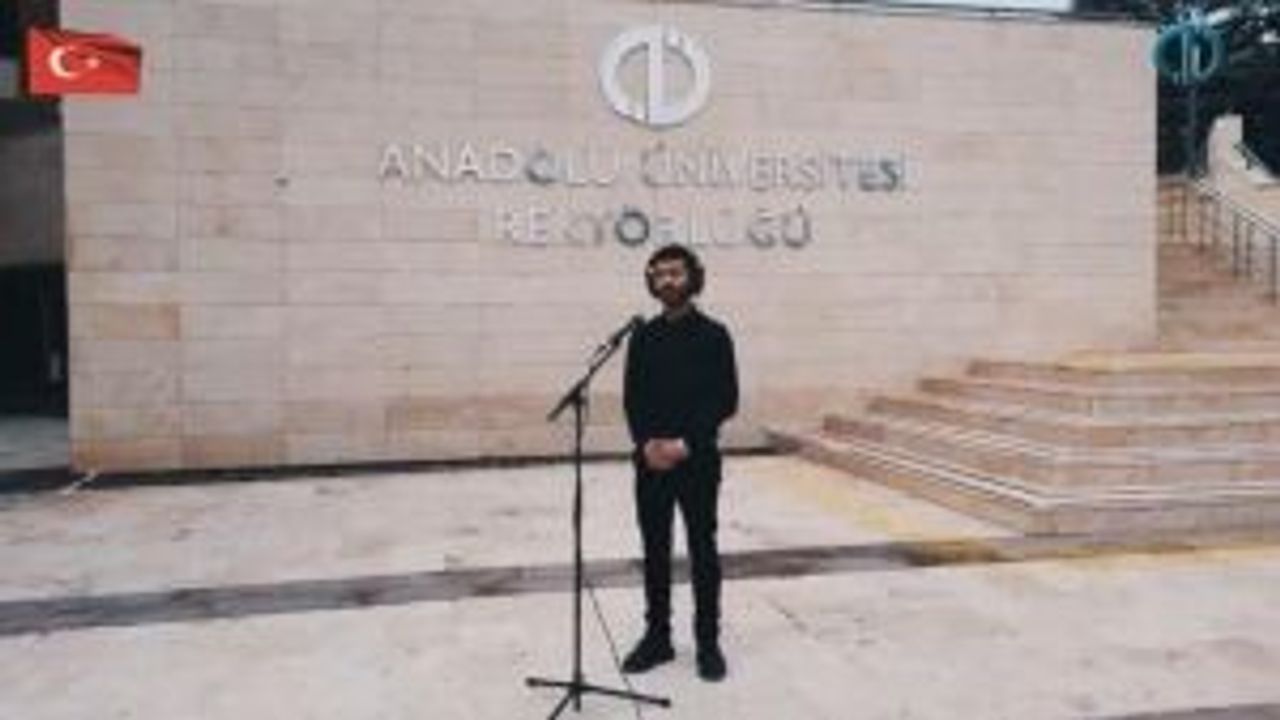 Anadolu Üniversitesi Çanakkale şehitlerini kliple andı