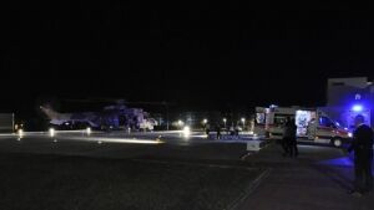 Eskişehir'de operasyon! Helikopterle kurtardılar