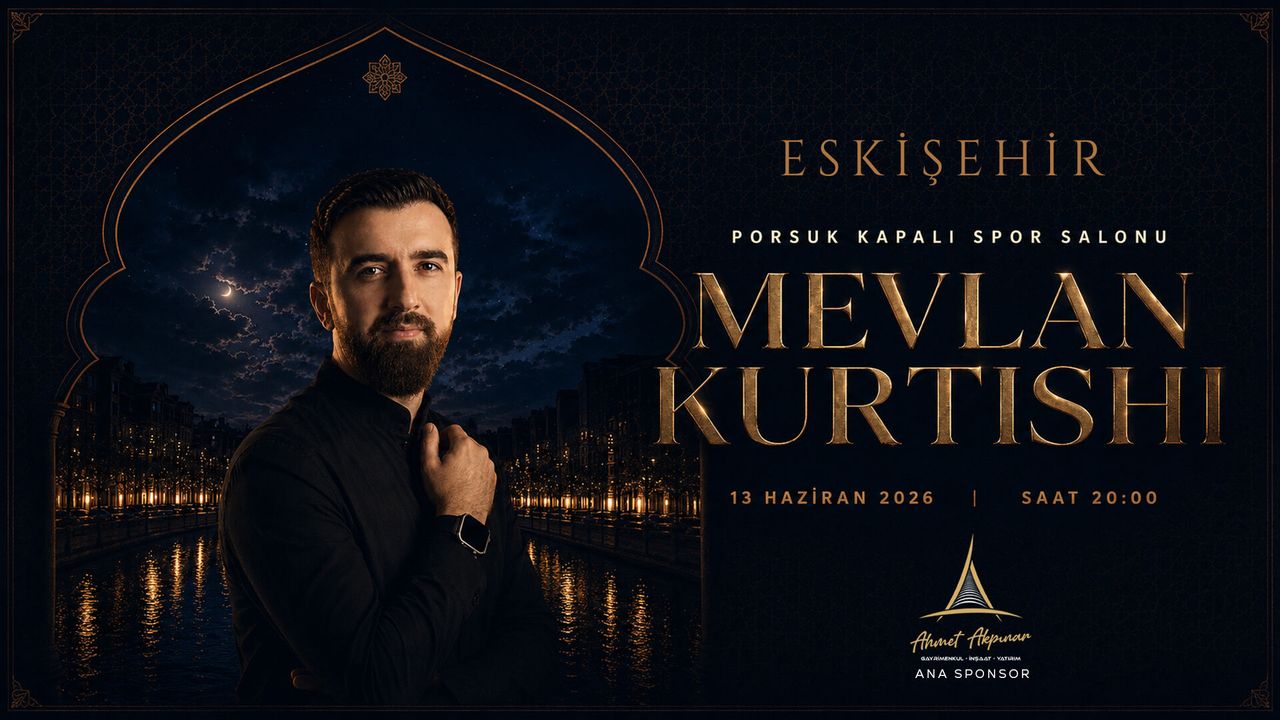 Eskişehir’de Kültür Sanat Rüzgarı: Ünlü Sanatçı Mevlan Kurtishi Sahne Alacak