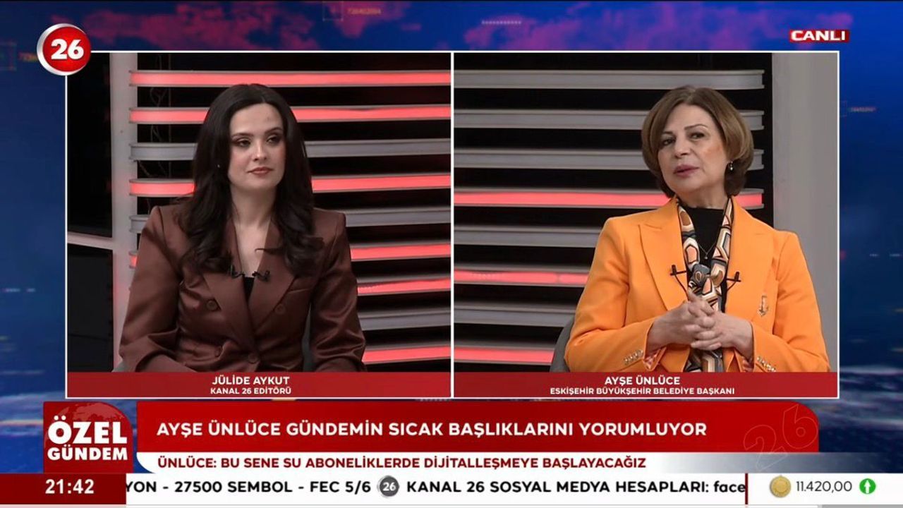 Başkan Ünlüce Kanal 26 ekranlarından duyurdu! 26 Haziran'da başlıyor
