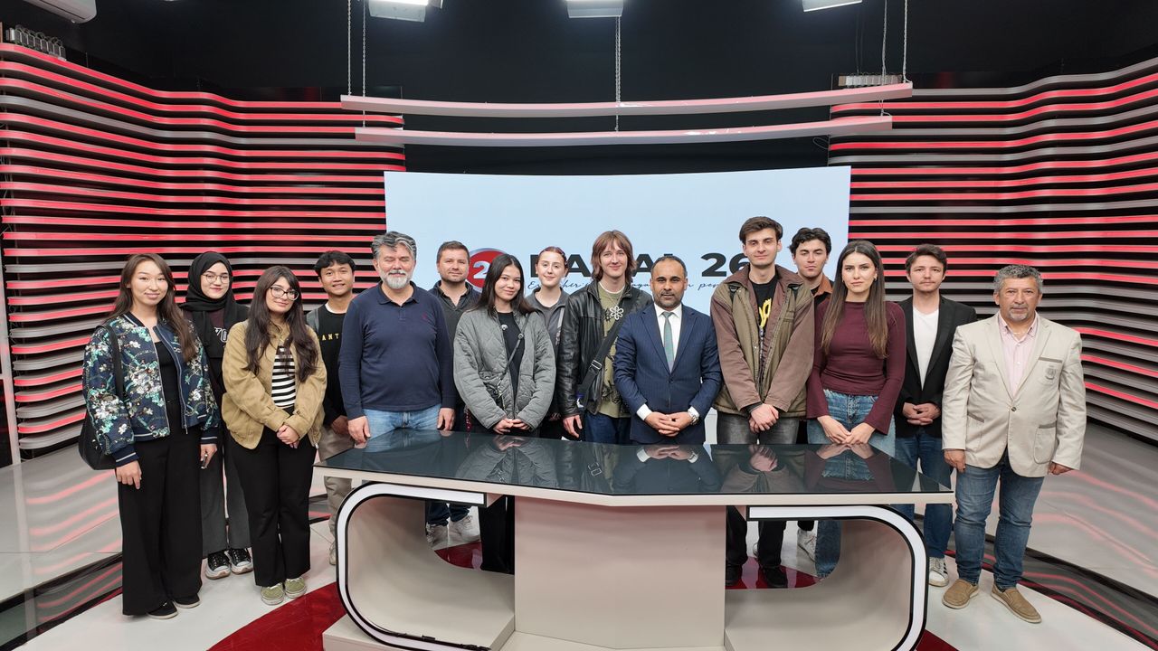 Uluslararası Öğrenciler Medya 26’da Gazete ve Televizyon Deneyimi Yaşadı