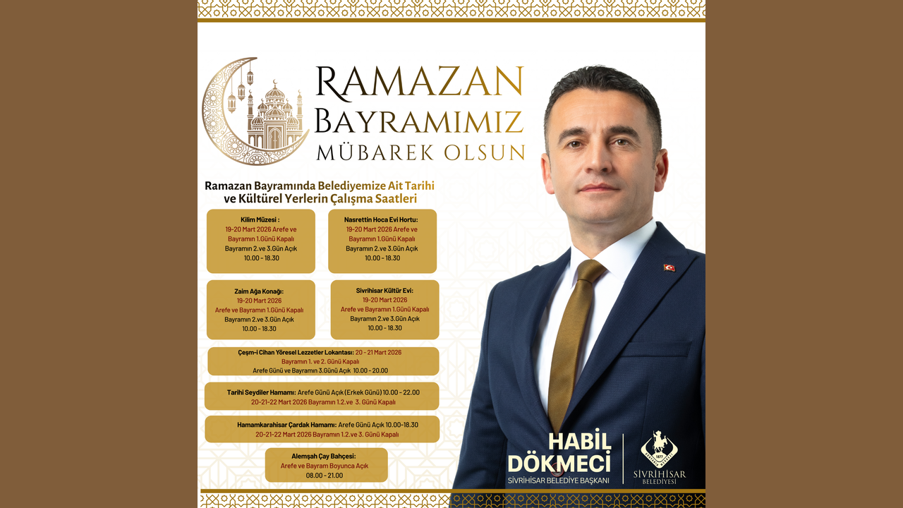 SİVRİHİSAR’DA TARİHİ ALANLAR VATANDAŞLARA ÜCRETSİZ SUNULUYOR