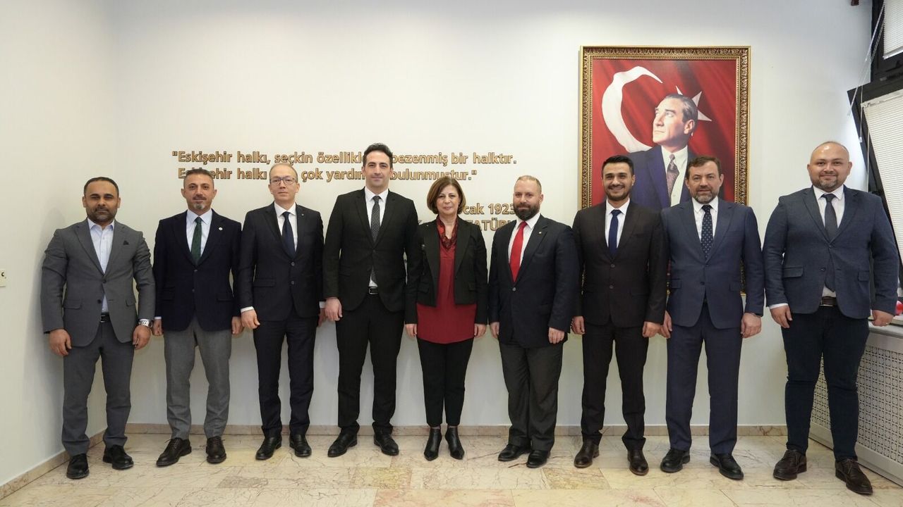 Eskişehirli Medya Patronlarından Belediyelere Ziyaret