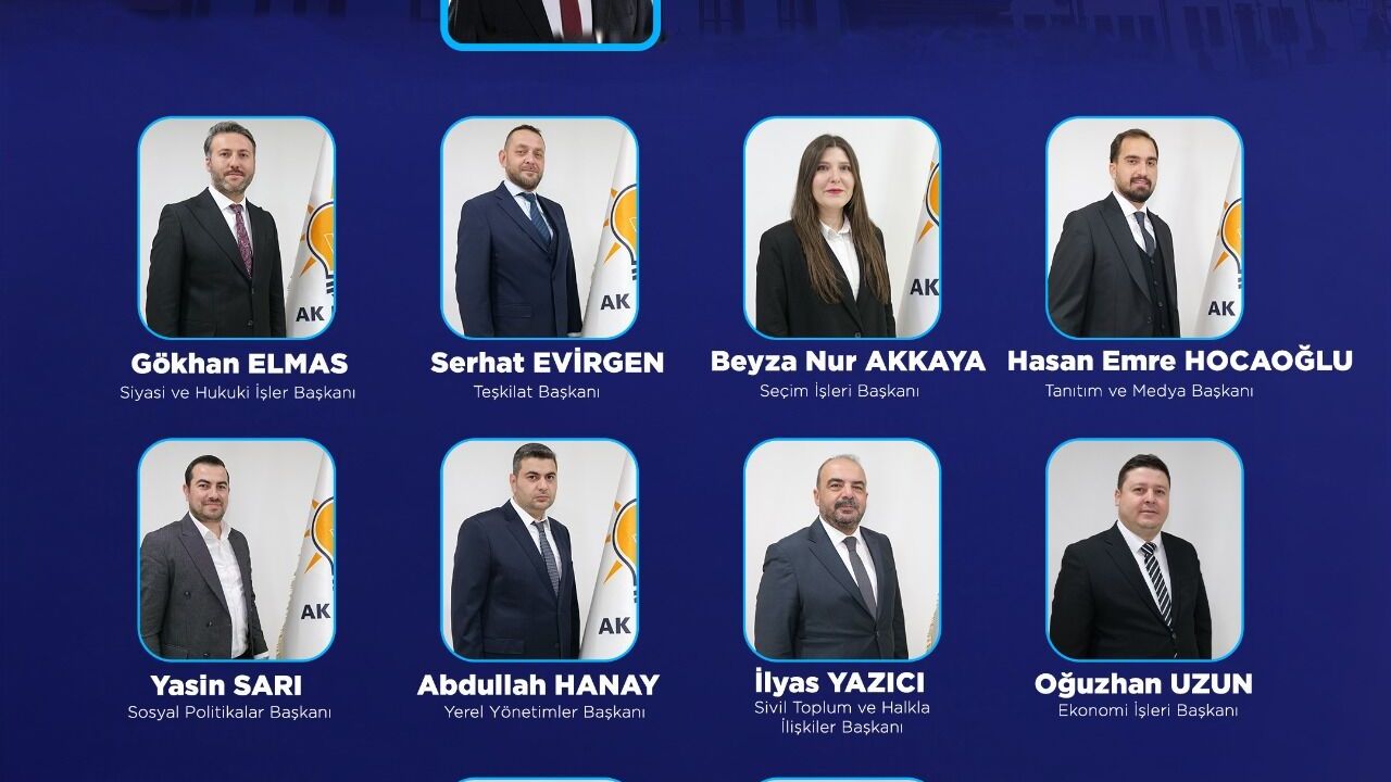 AK Parti Odunpazarı İlçe Yürütme Kurulu Netleşti