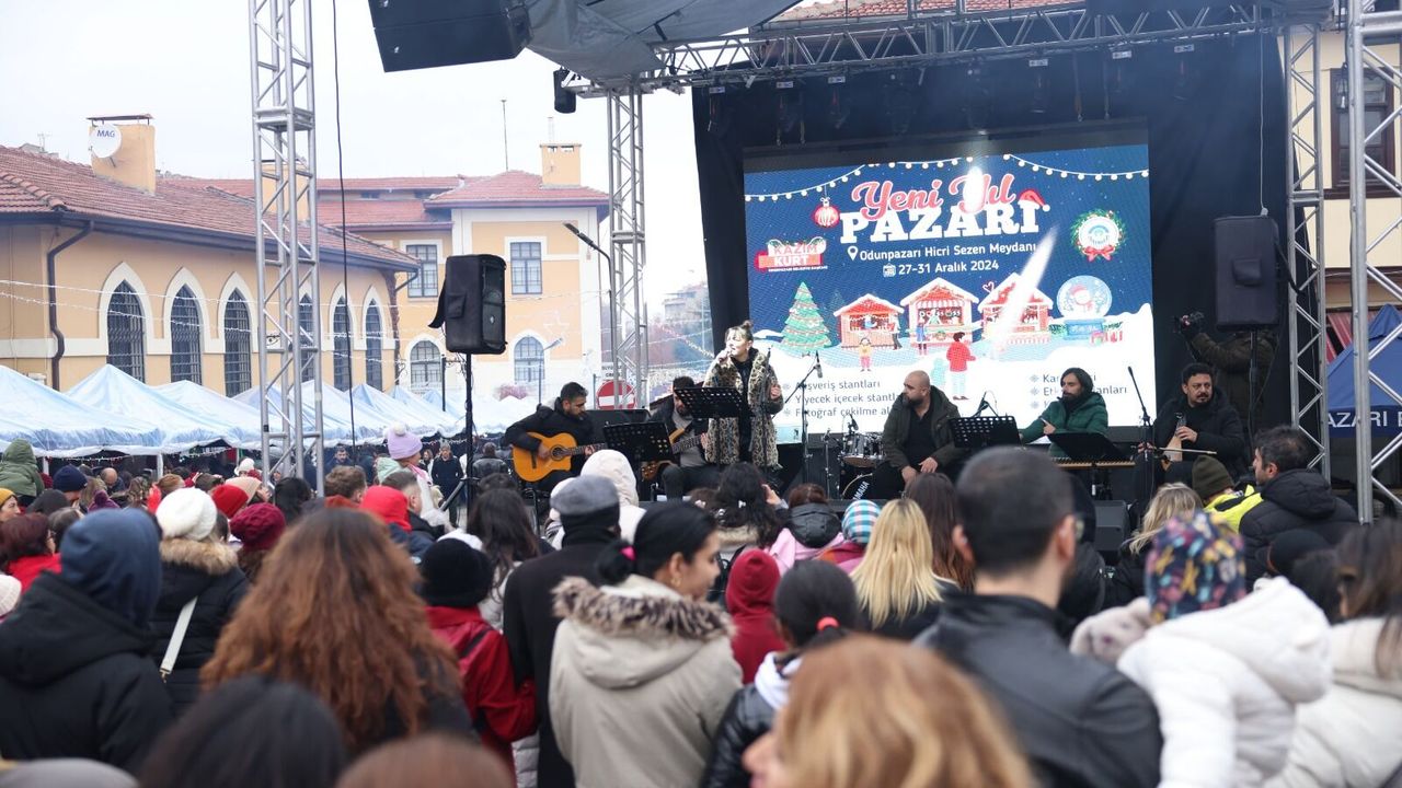 Odunpazarı Belediyesi Yeni Yıl Pazarı’nı açıyor