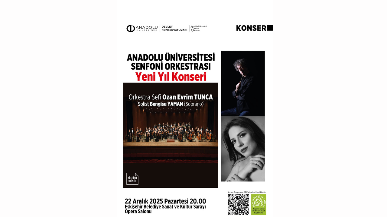 Anadolu Üniversitesi Senfoni Orkestrası'nın Yeni Yıl Konseri