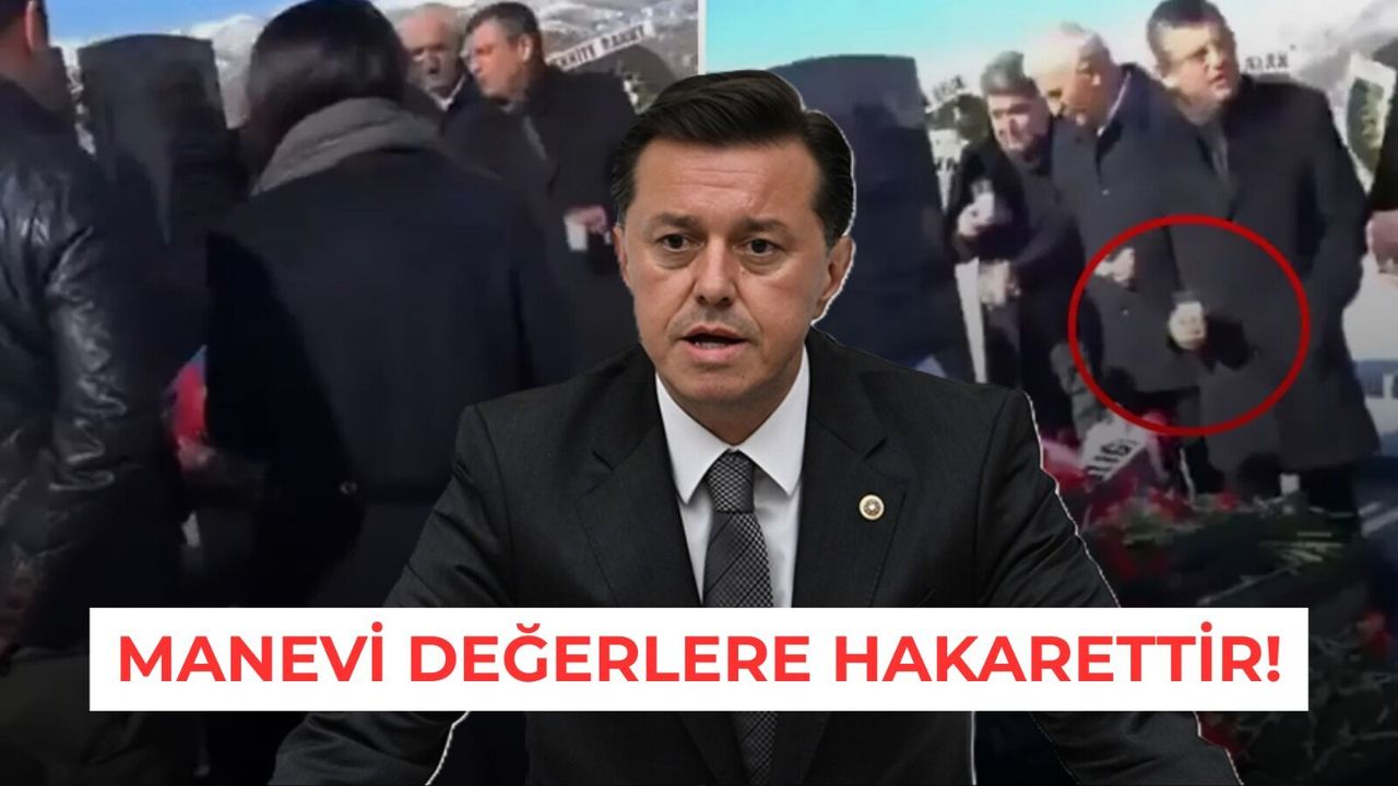 Nebi Hatipoğlu’ndan mezar başındaki görüntülere sert tepki