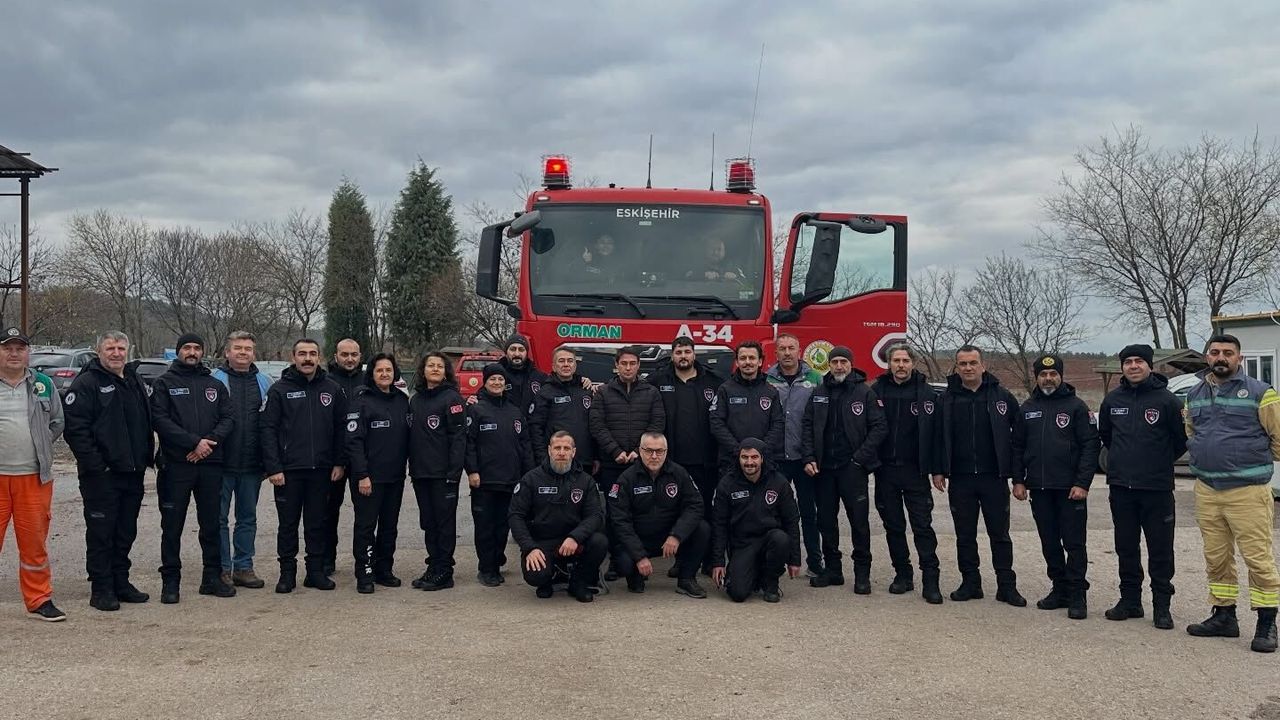 AUSAR orman yangınlarıyla mücadele eğitimini tamamladı