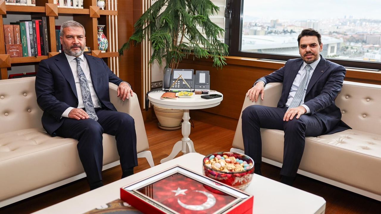 Rektör Adıgüzel'den TİKA Başkanı Eren'e ziyaret