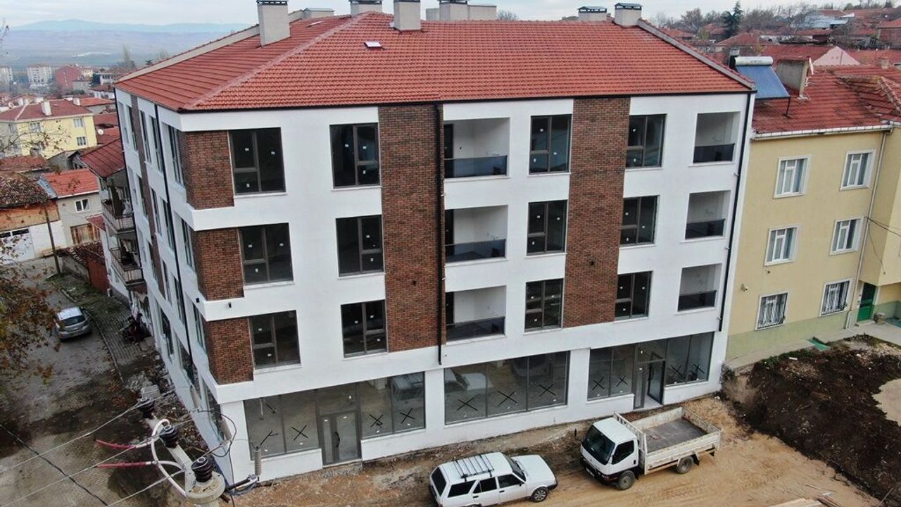 İnönü'de Konut Projesinde sona gelindi