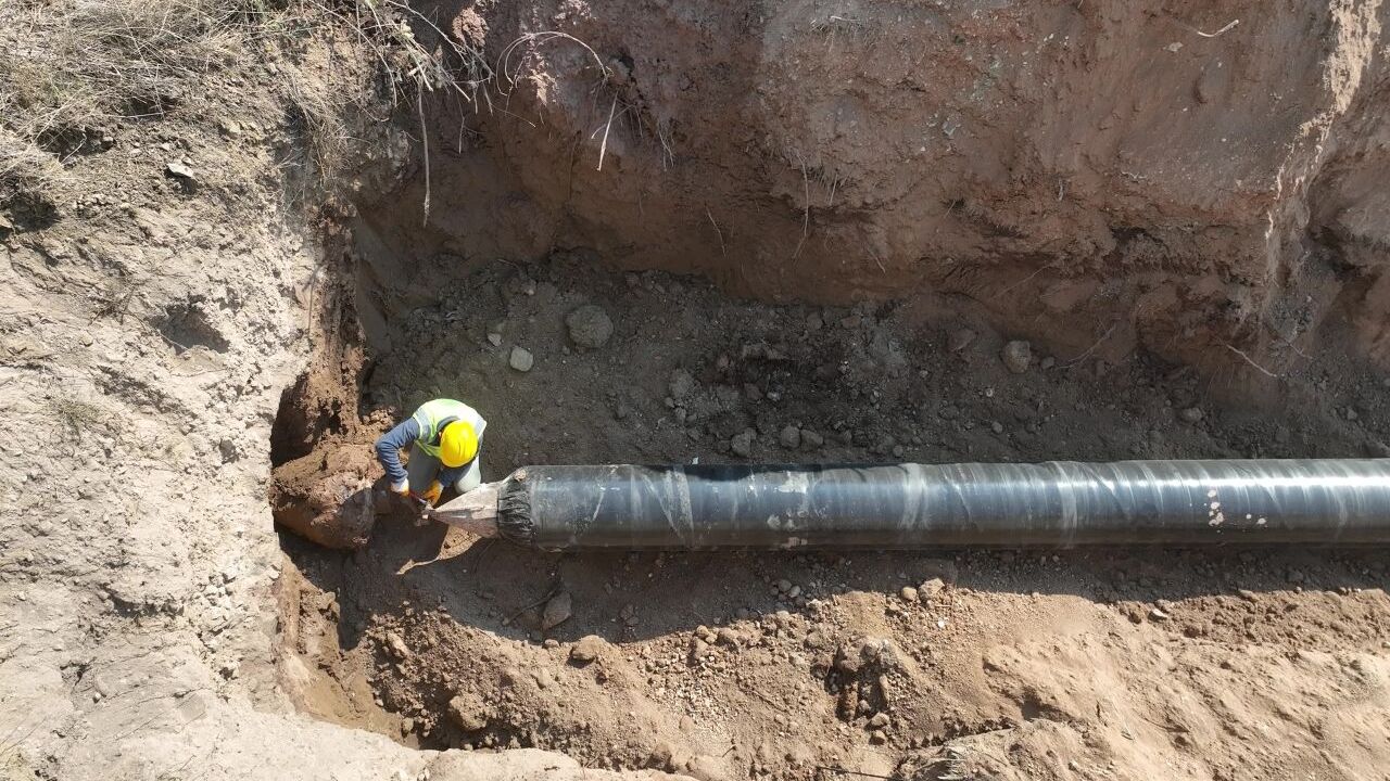 Sümer–Orhangazi arasında yatay sondajla altyapı geçişi