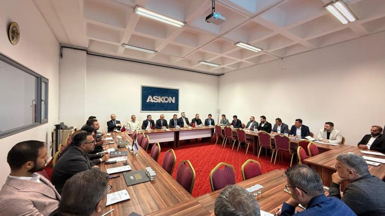 ASKON İç Anadolu Bölge Toplantısında İş Dünyası Bir Aradaydı