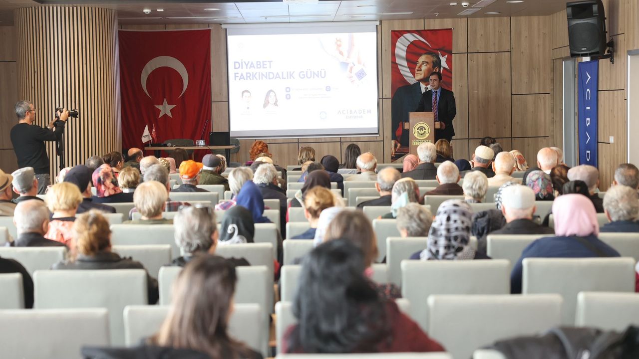 Odunpazarı’nda Diyabet Farkındalığı İçin Bilgilendirici Söyleşi Düzenlendi