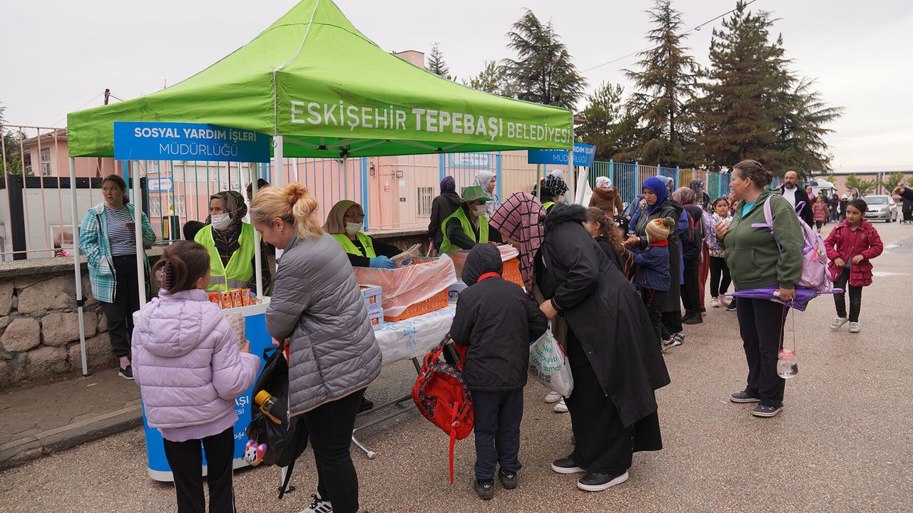 8 Bin 434 çocuk beslenme desteğinden faydalandı
