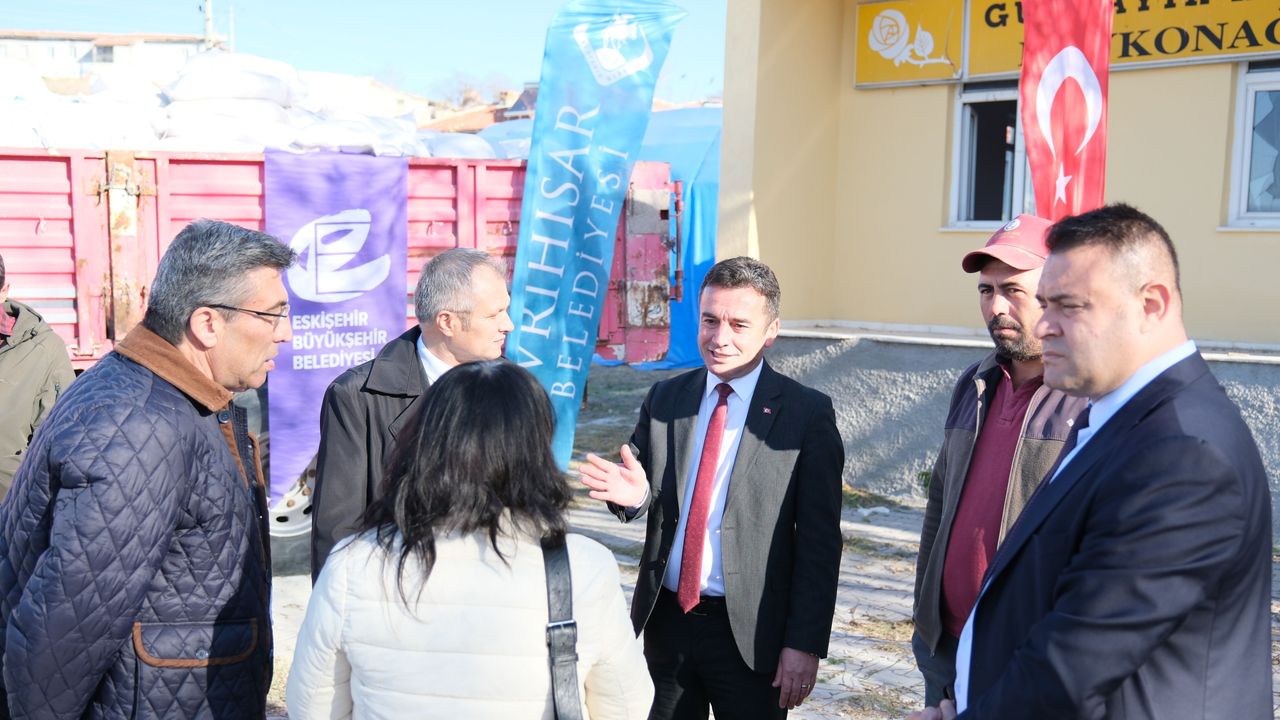 HASAT ÜRÜNLERİ ÇİFTÇİYE ULAŞTIRILDI