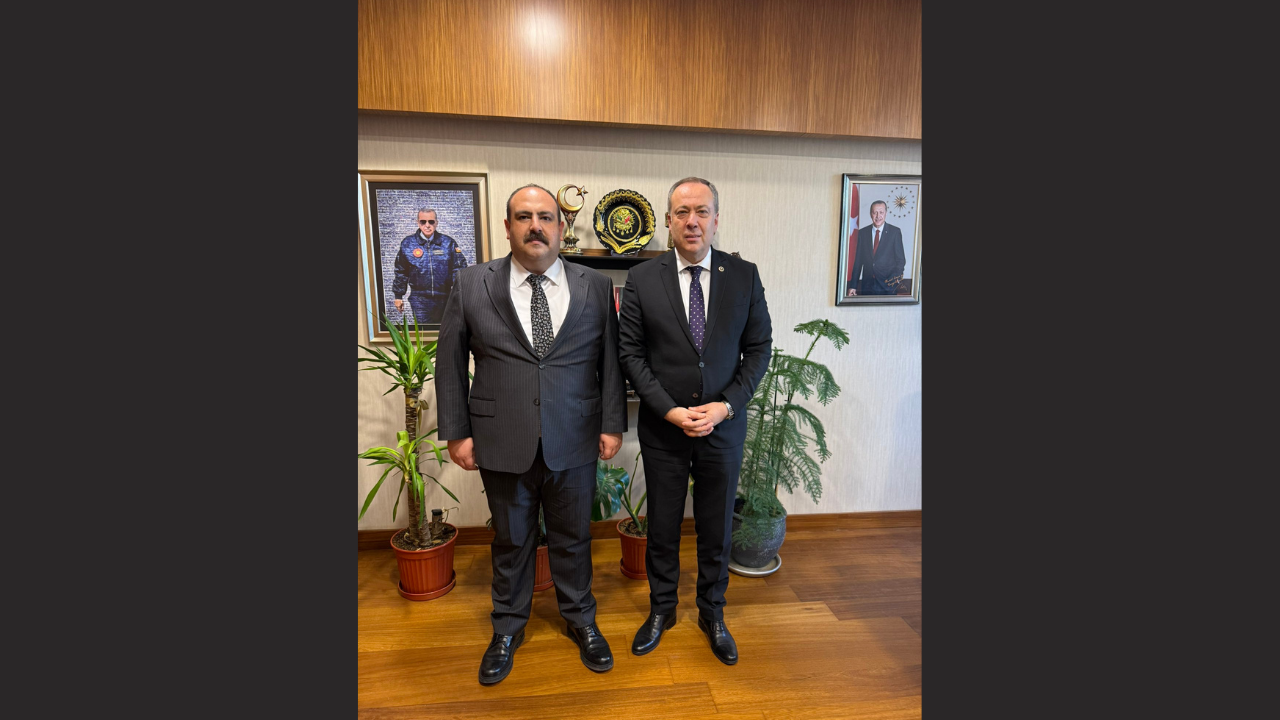 Başkan Hamamcı, Milletvekili Murat Kaya’yı TBMM’de Ziyaret Etti
