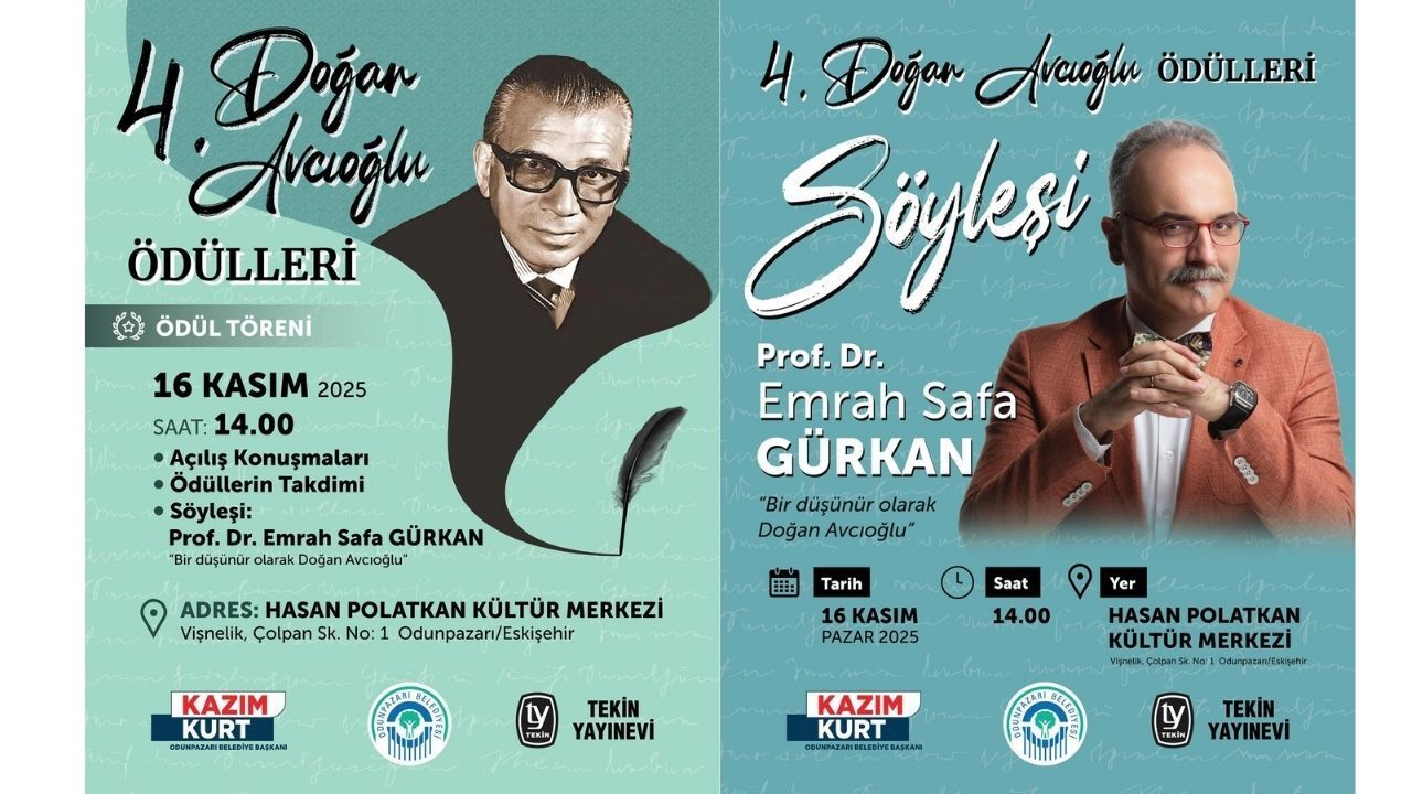Emrah Safa Gürkan Doğan Avcıoğlu'nu anlatacak