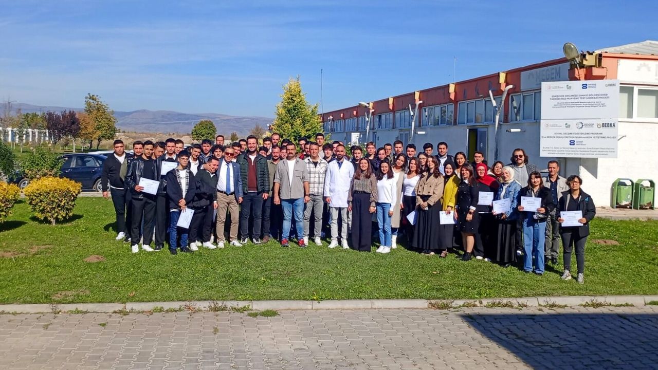 Eskişehir OSB Megem'de 45. mezuniyet heyecanı yaşandı