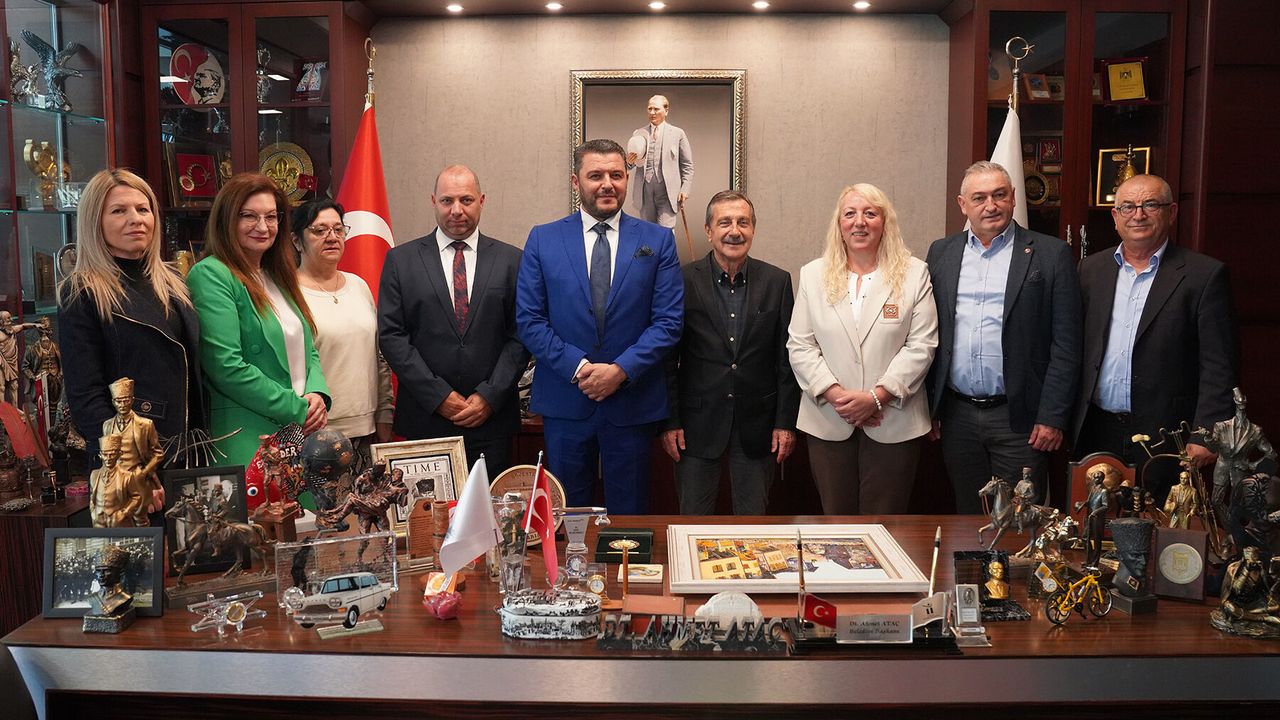 Bulgaristan Heyetinden Başkan Ataç’a ziyaret