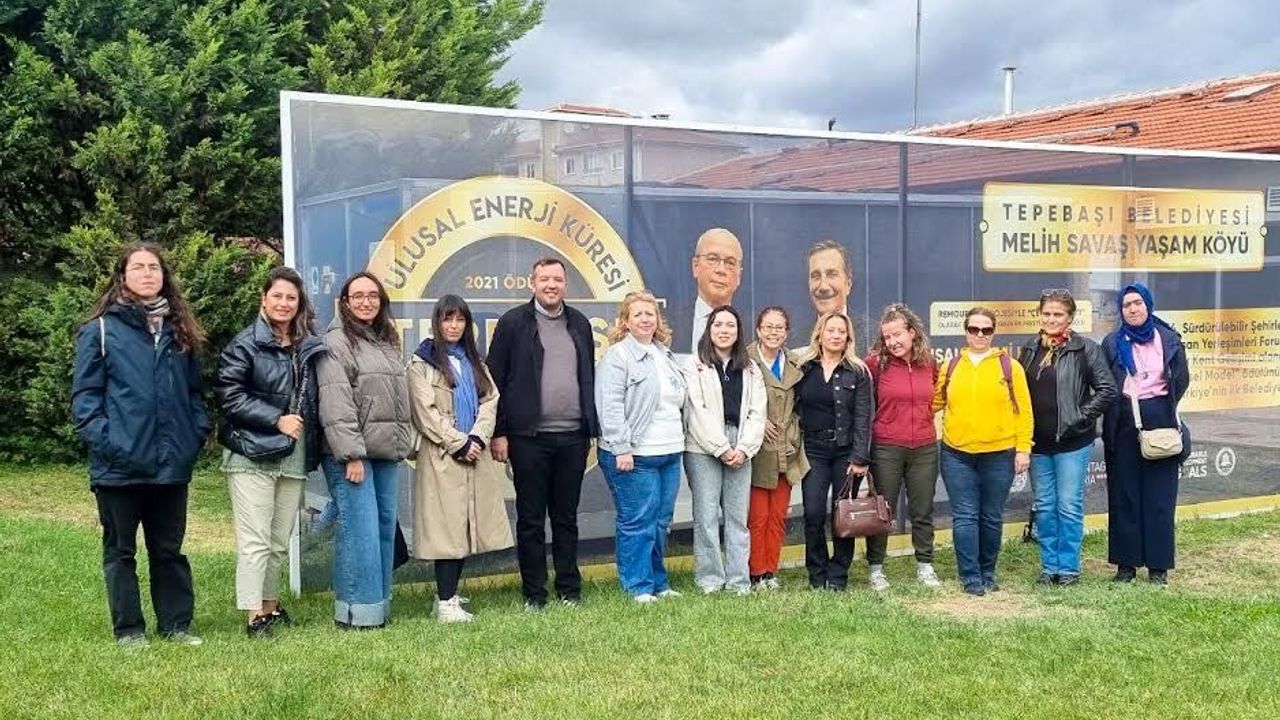 Tepebaşı iklim sözcüleri çevre dostu uygulamaları yerinde gördü