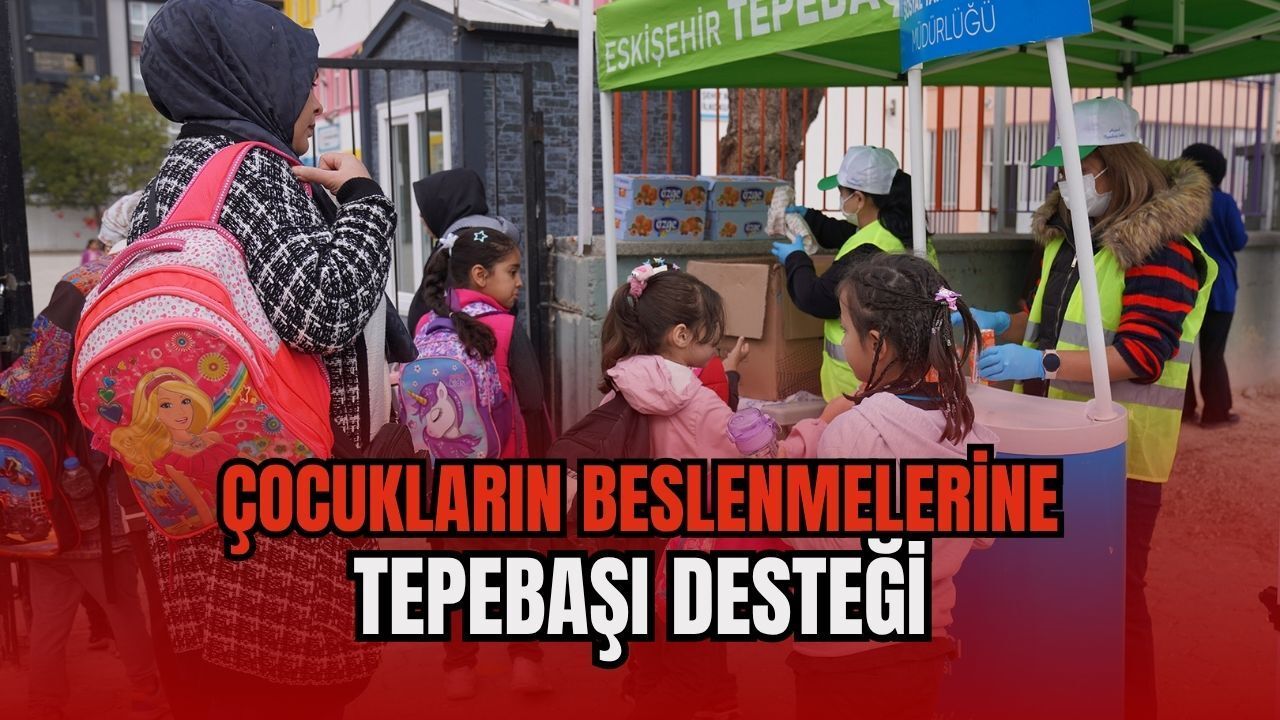 İlkokul çocuklarına  beslenme desteği
