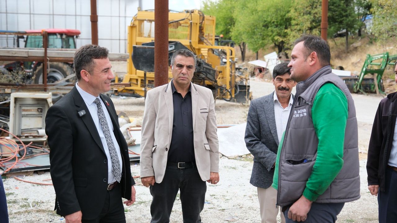 Başkan Dökmeci’den Sanayi Esnafına Ziyaret