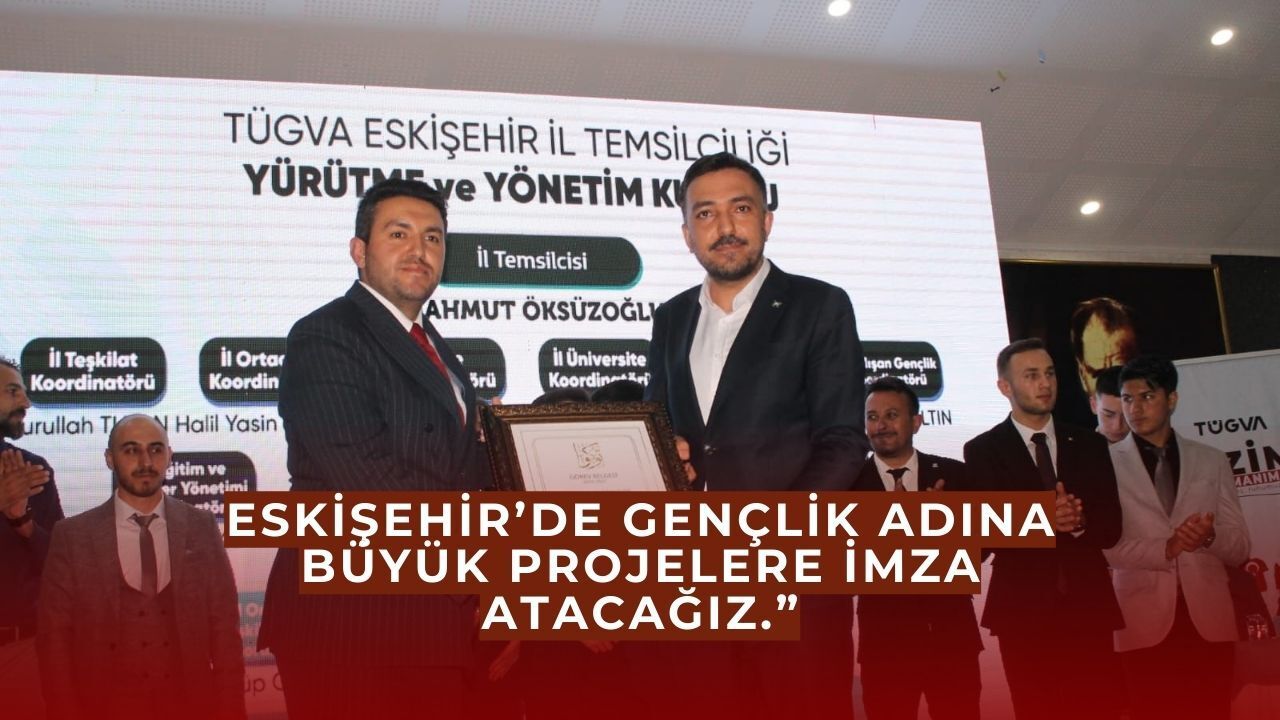 TÜGVA Eskişehir gençler için bir araya geldi