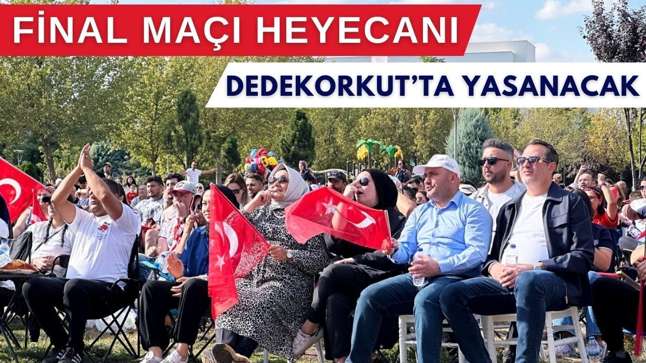 Final maçı dev ekranda izlenecek