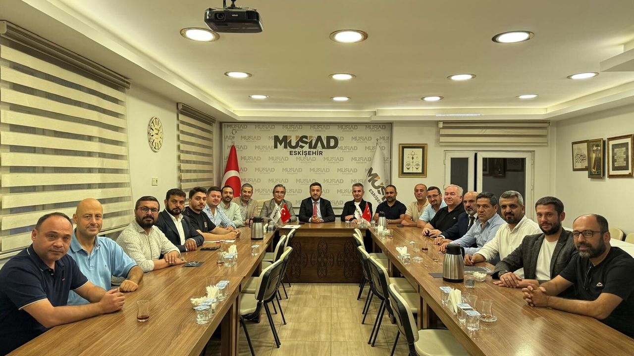 Kaymakam Yücel’den MÜSİAD Eskişehir’e Ziyaret