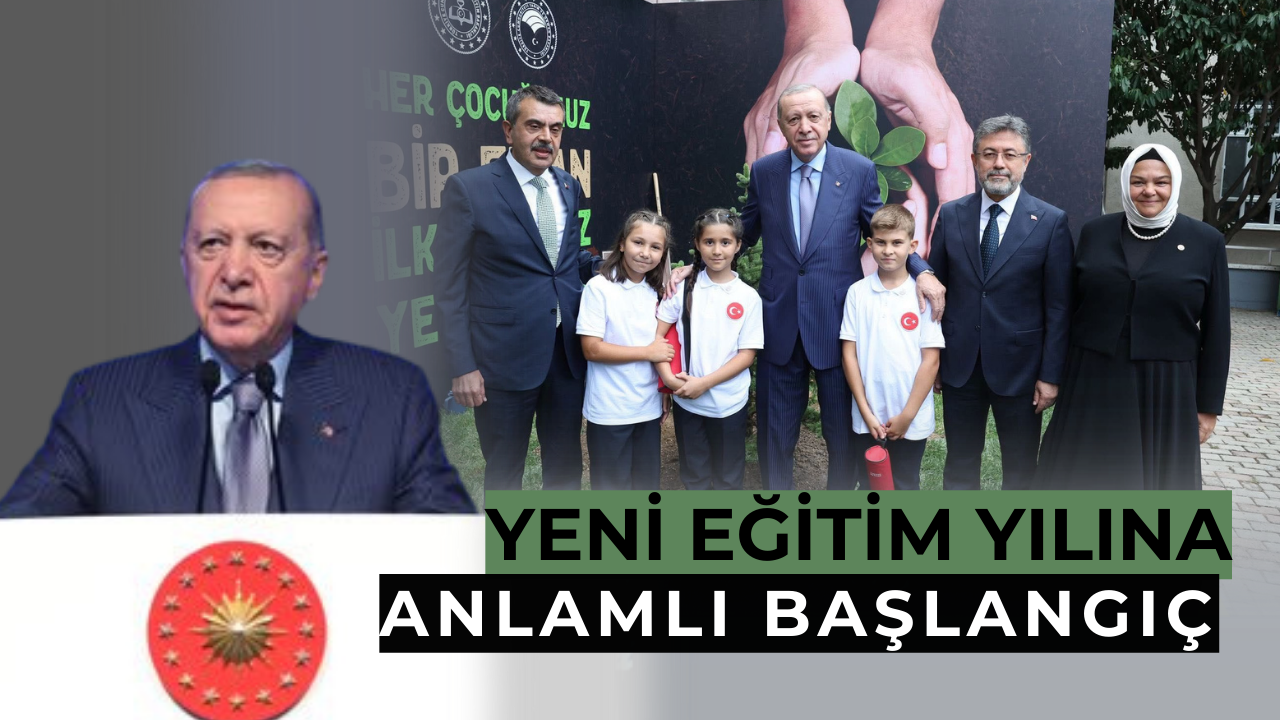 Eğitim-Öğretim Yılı Cumhurbaşkanı Erdoğan'ın katılımıyla açıldı