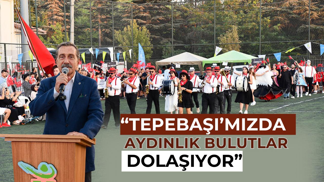 Zafer Bayramı Tepebaşı’nda Coşkuyla Kutlandı