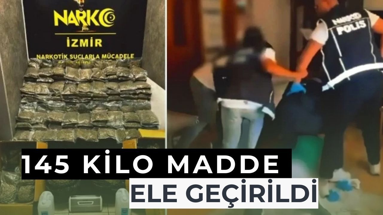 İzmir’de Uyuşturucu İmalatına Darbe