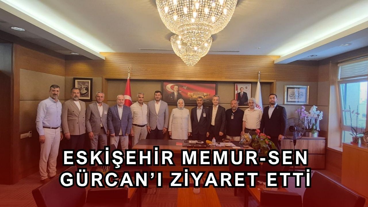 Ayşen Gürcan'a tebrik ziyareti