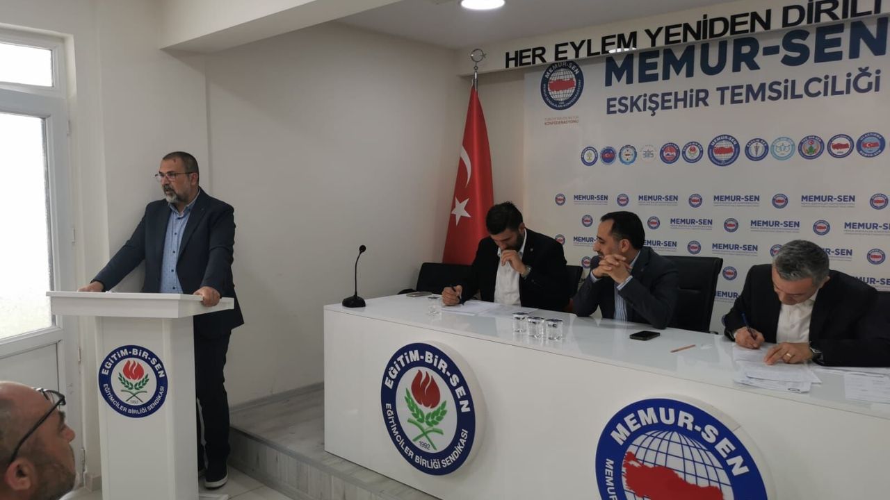Eğitim-Bir-Sen 2 No'lu Şubede Yeni Başkan Ertuğrul Baki Oldu