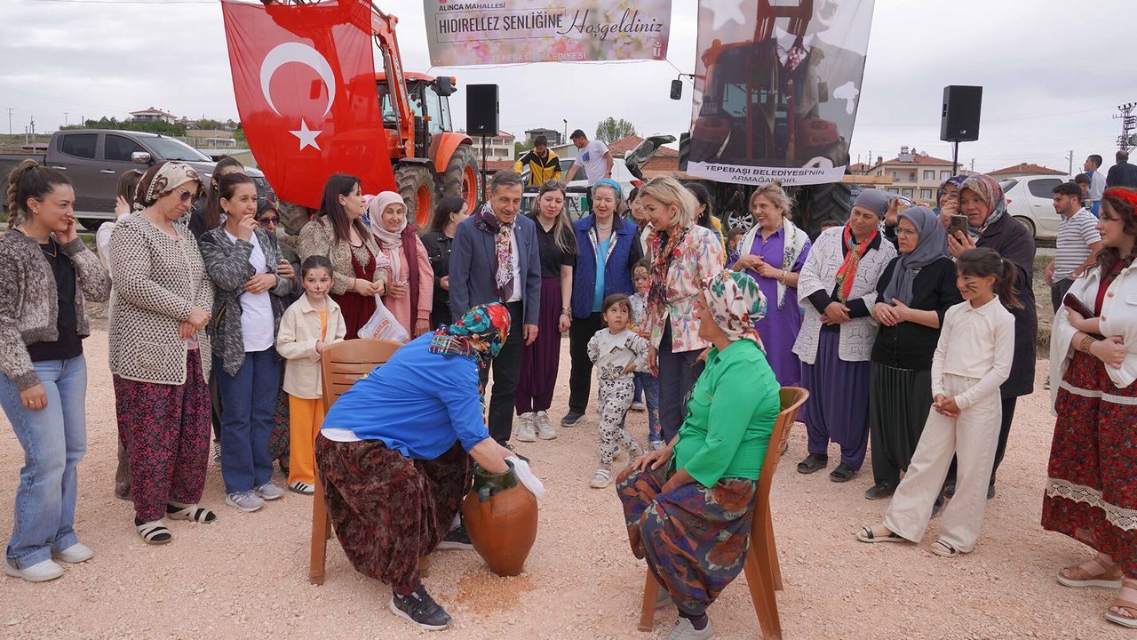 Hıdrellez Coşkusu Yaşandı